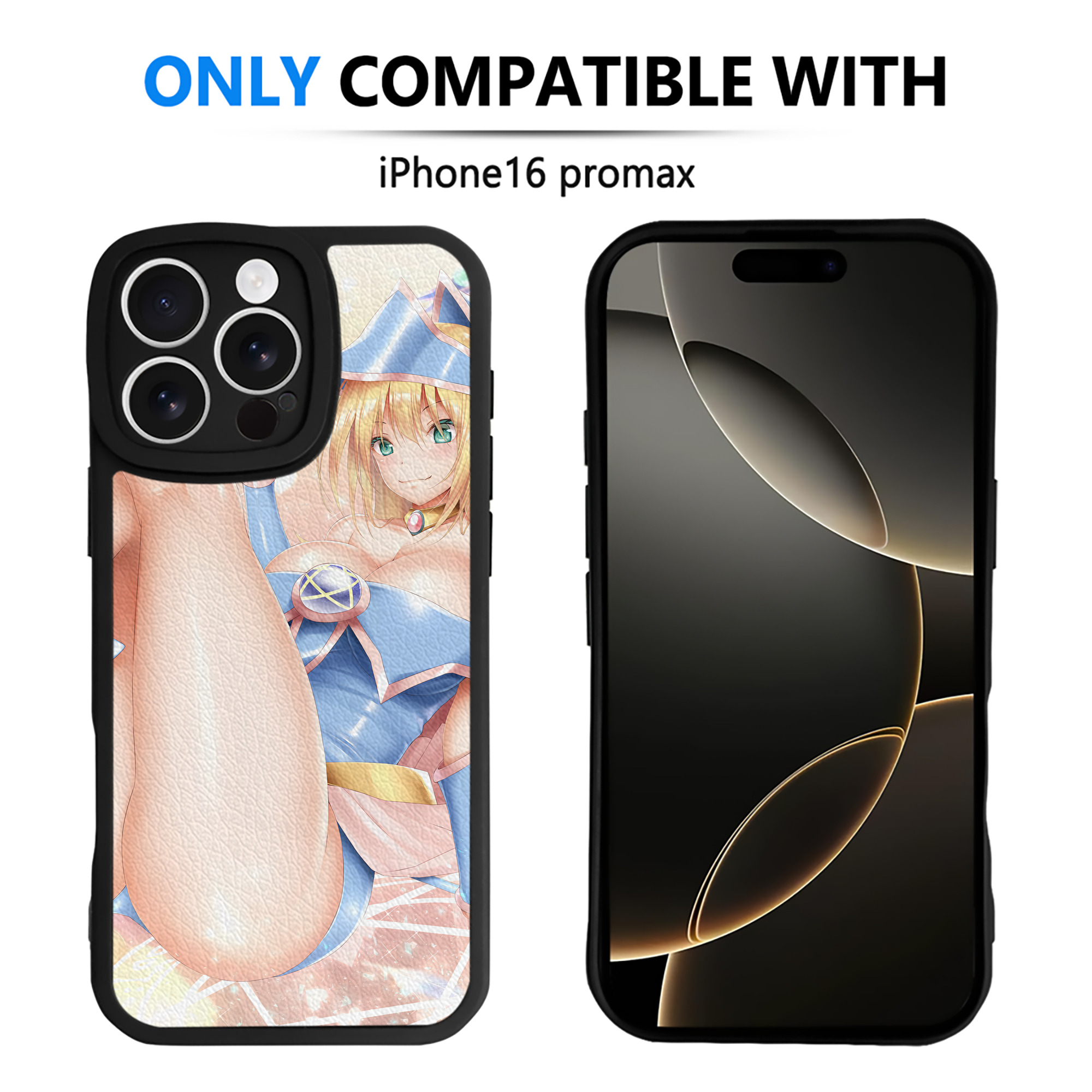 （画像用） 遊☆戯☆王 Yu-Gi-Oh! 【iPhone 16シリーズ対応】シリコンスマホケース（レザー調） 材質：シリコン